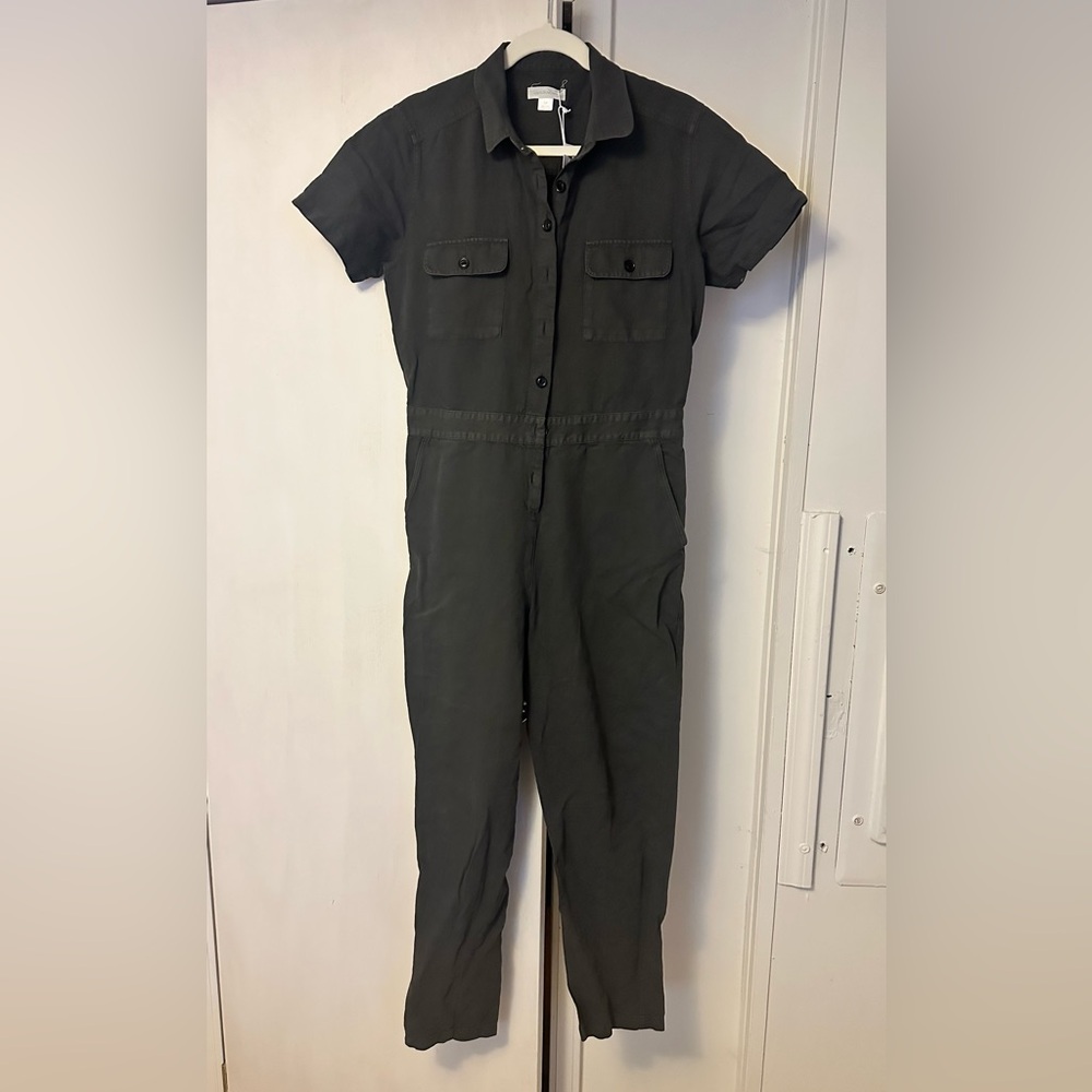 Outerknown Charcoal Casual Women's Pantsuit